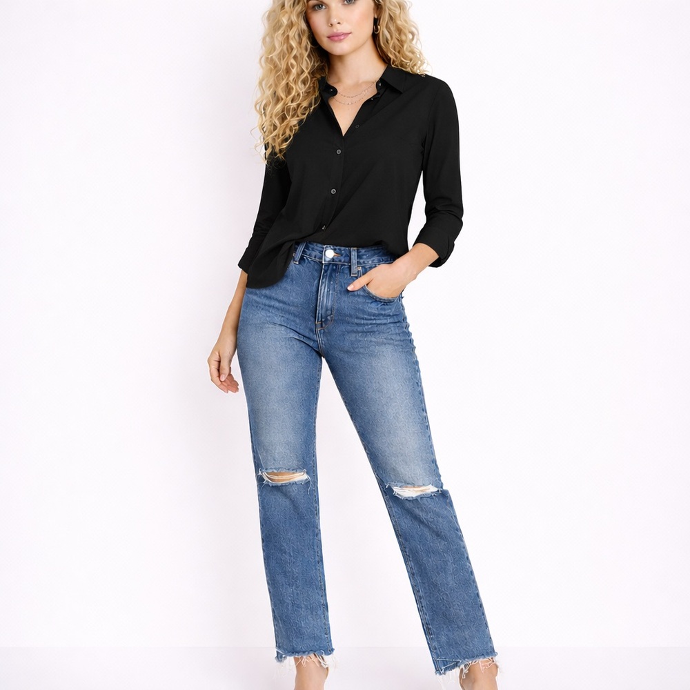 FRAME Denim Le Nouveau Straight Jeans Size 26